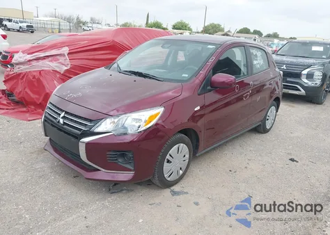 2024 Mitsubishi Mirage Es/Le from USA, damaged, VIN ML32AUHJ1RH013447